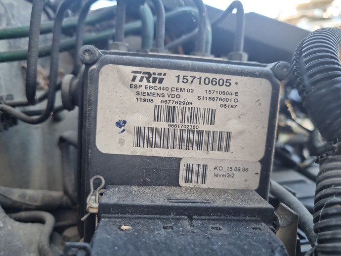 Pompa ABS PEUGEOT 407 [Fabr 2004-2010] 15710605 1.6 HDI 9HZ 80KW / 109CP