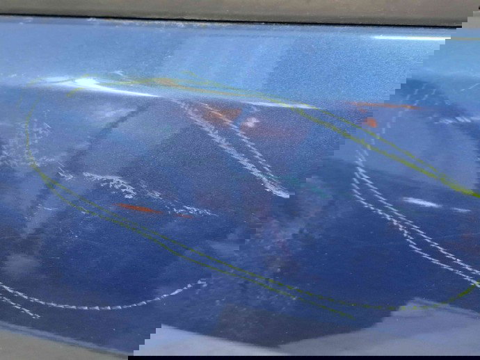 Usa stanga fata Ford Focus 2 (DA) [Fabr 2004-2012] OCEAN BLUE METTALIC