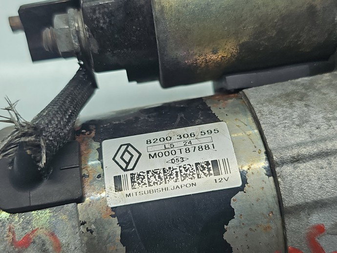 Electromotor Renault Megane 2 [Fabr 2002-2008] 8200306595 1.5 dCi K9K27663KW / 86CP