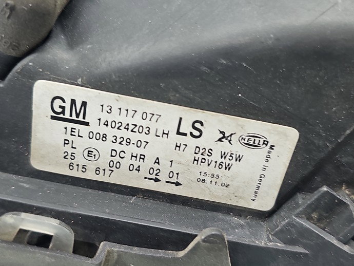 Far stanga Opel Astra G [Fabr 1998-2004] Berlina 13117077