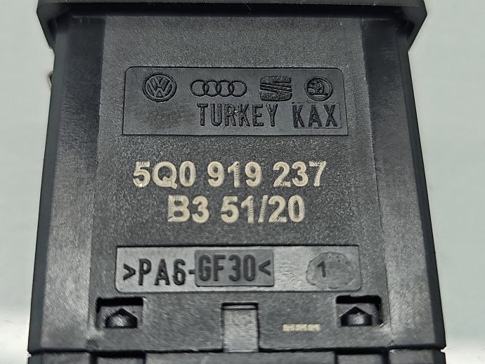 Buton ON/OFF airbag Volkswagen Tiguan II (AX1) [Fabr 2016-2024] 5Q0919237