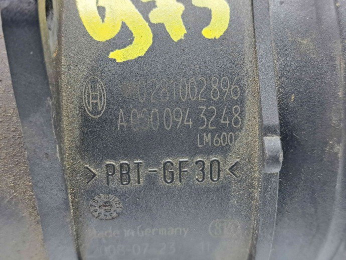 Debitmetru aer Mercedes Sprinter 3.5-t (906) [Fabr 2006-2013] A0000943248 2.2 CDI 646985  