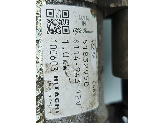 Electromotor Alfa Romeo Mito (955) [Fabr 2008-2016] 51832950 1.4 B 350A100057KW / 78CP