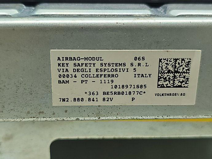 Airbag genunchi Volkswagen Sharan (7N) [Fabr 2011-prezent] 7N2880841