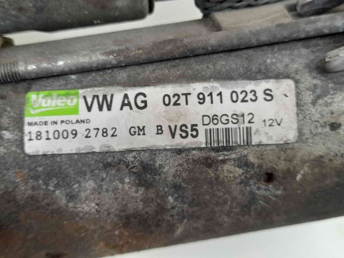 Electromotor 02T911023S Skoda Fabia 2 (5J, 542) [Fabr 2007-2014]