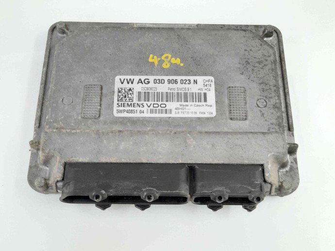 Calculator motor ECU 03D906023N Skoda Fabia 2 (5J, 542) [Fabr 2007-2014]