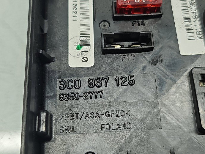 Panou sigurante Volkswagen Passat B7 (362) [Fabr 2010-2014] 3C0937125