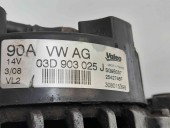 Alternator 03D903025J Skoda Fabia 2 (5J, 542) [Fabr 2007-2014] 1.2 