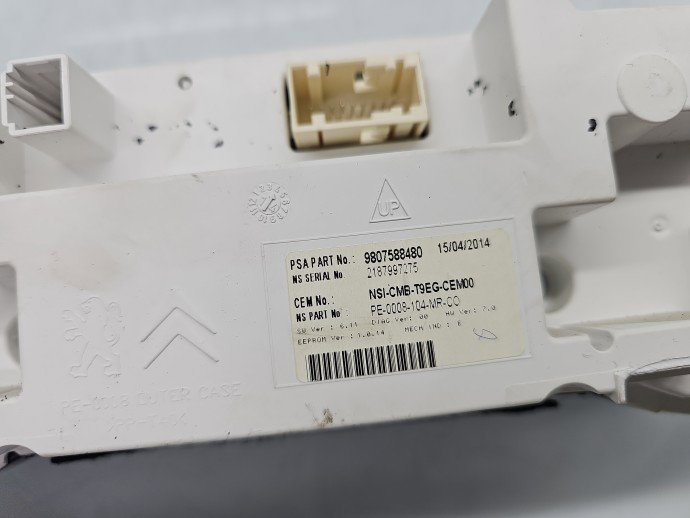 Ceas bord PEUGEOT 3008 [Fabr 2009-2016] 9807588480
