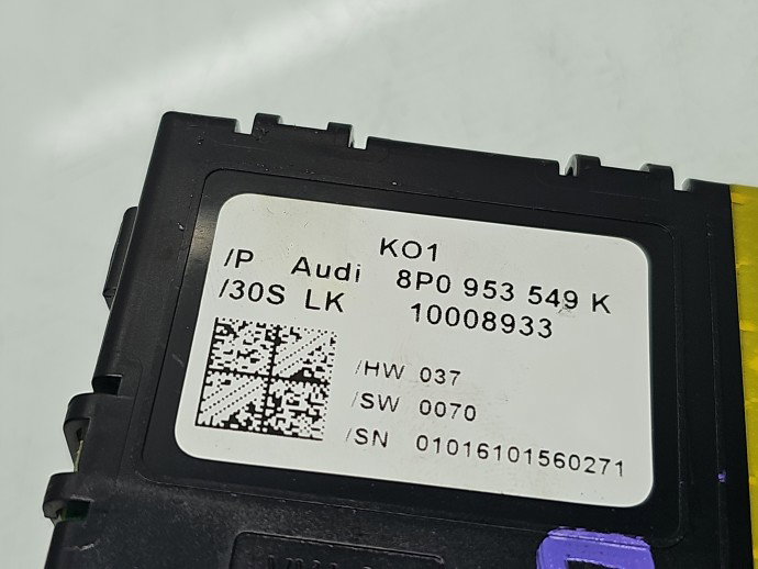 Modul confort AUDI TT (8J3) [Fabr 2006-2013] 8P0953549K
