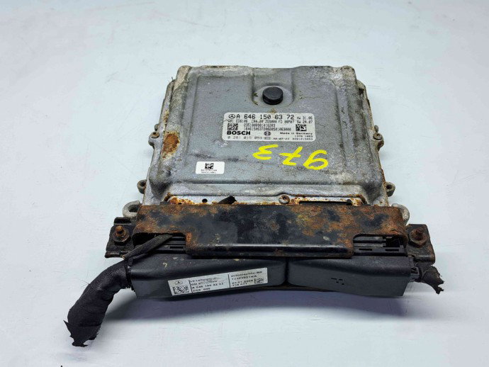 Calculator motor ECU Mercedes Sprinter 3.5-t (906) [Fabr 2006-2013] A6461506372 | 0281015053 2.2 CDI 646985 80KW / 109CP  