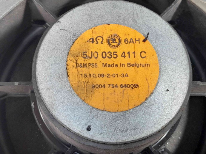 Boxa stanga fata 5J0035411C Skoda Fabia 2 (5J, 542) [Fabr 2007-2014] 
