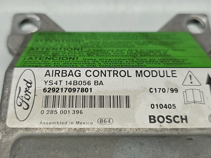 Calculator airbag Ford Focus 1 [Fabr 1998-2005] YS4T-14B056-BA 1.4 Benz FXDD 55KW / 75CP