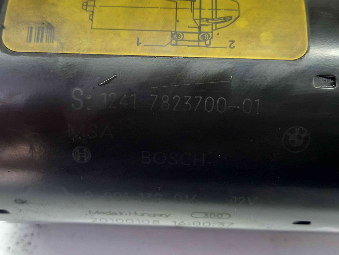 Electromotor 7823700-01 Bmw 3 (E90) [Fabr 2005-2011] 2.0 N47 