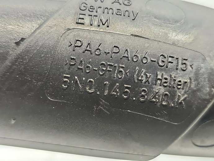 Tub intercooler Volkswagen Golf 6 (5K1) [Fabr 2009-2013] 5N0145840K 2.0 TDI CFFB 103KW / 140CP