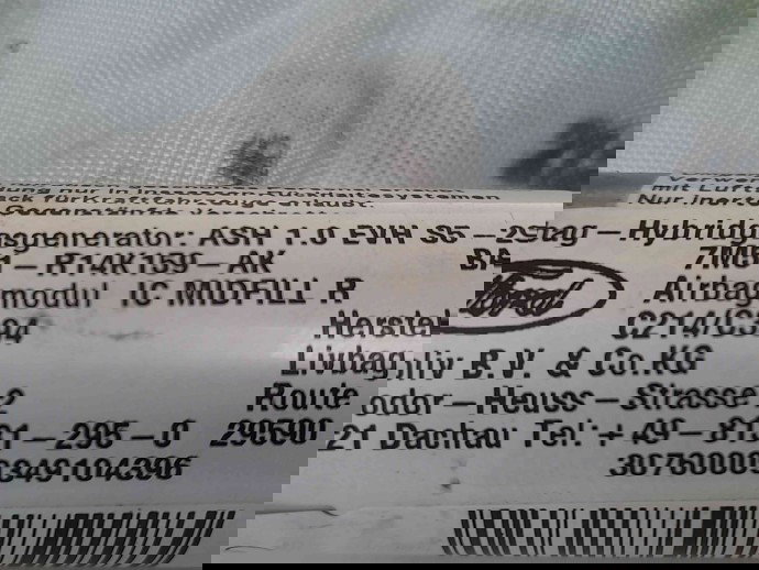 Airbag cortina dreapta 7M51-R14K159-AK Ford Kuga I [Fabr 2008-2012]