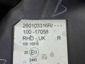  Far dreapta Renault Kangoo 2 Maxi (F61) [Fabr 2008-2022] 260103316R