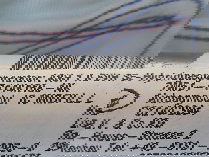 Airbag cortina stanga 7M51-R14K158-AK Ford Kuga I [Fabr 2008-2012]