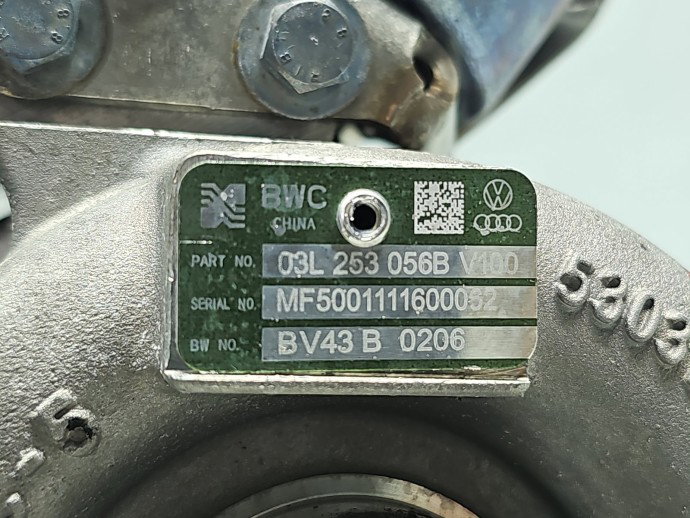 Turbina AUDI A3 (8P1) [Fabr 2003-2012] 03L253056B 2.0 TDI CBAB 103KW / 140CP