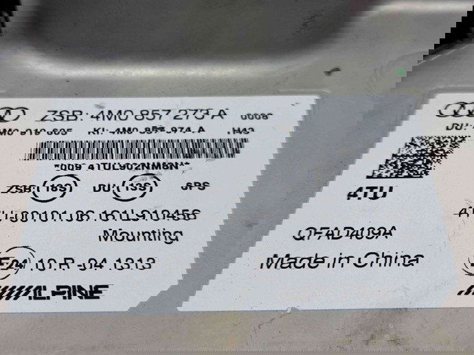  Display bord Audi Q7 (4MB) [ Fabr 2015-prezent] 4M0857273A