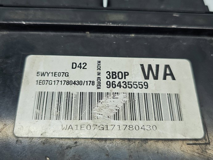 Calculator motor ECU Chevrolet Kalos 1 ([Fabr 2003-2008] 96435559 1.2 Benz B12S1 53KW / 72KW