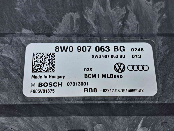  Modul confort Audi Q7 (4MB) [ Fabr 2015-prezent] 8W0907063BG