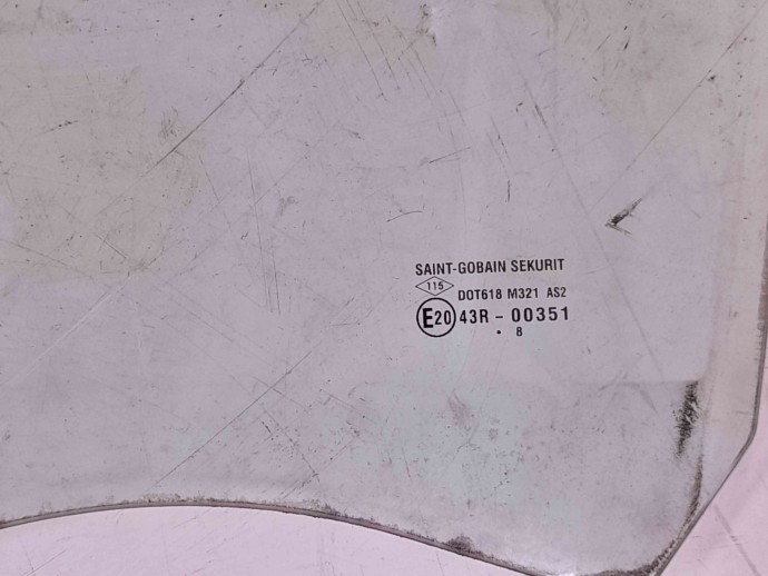 Geam usa stanga spate OEM Dacia Sandero [Fabr 2008-2012] 1.6 mpi