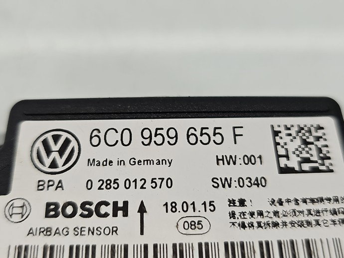 Calculator airbag Skoda Fabia NJ5 6C0959655F 1.4 TDI CUTA 77KW / 105CP