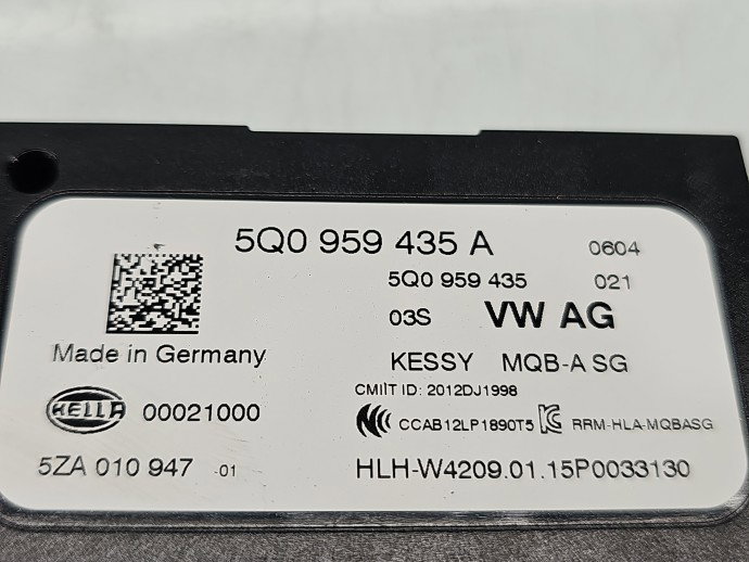 Modul confort Skoda Fabia NJ5 5Q0959435A