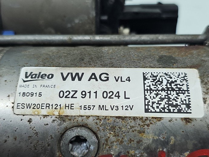 Electromotor Skoda Octavia 3 (5E3) [Fabr 2012-2020] 02Z911024L 1.6 TDI CXXB81KW / 110CP