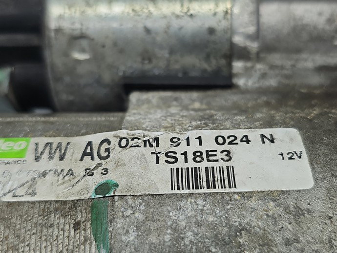 Electromotor AUDI TT (8J3) [Fabr 2006-2013] 02M911024N 2.0 TDI CFGB125KW / 170CP