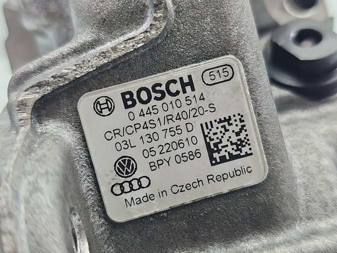 Pompa inalta presiune AUDI TT (8J3) [Fabr 2006-2013] 03L130755D, 0445010514 2.0 TDI CFGB 125KW / 170CP