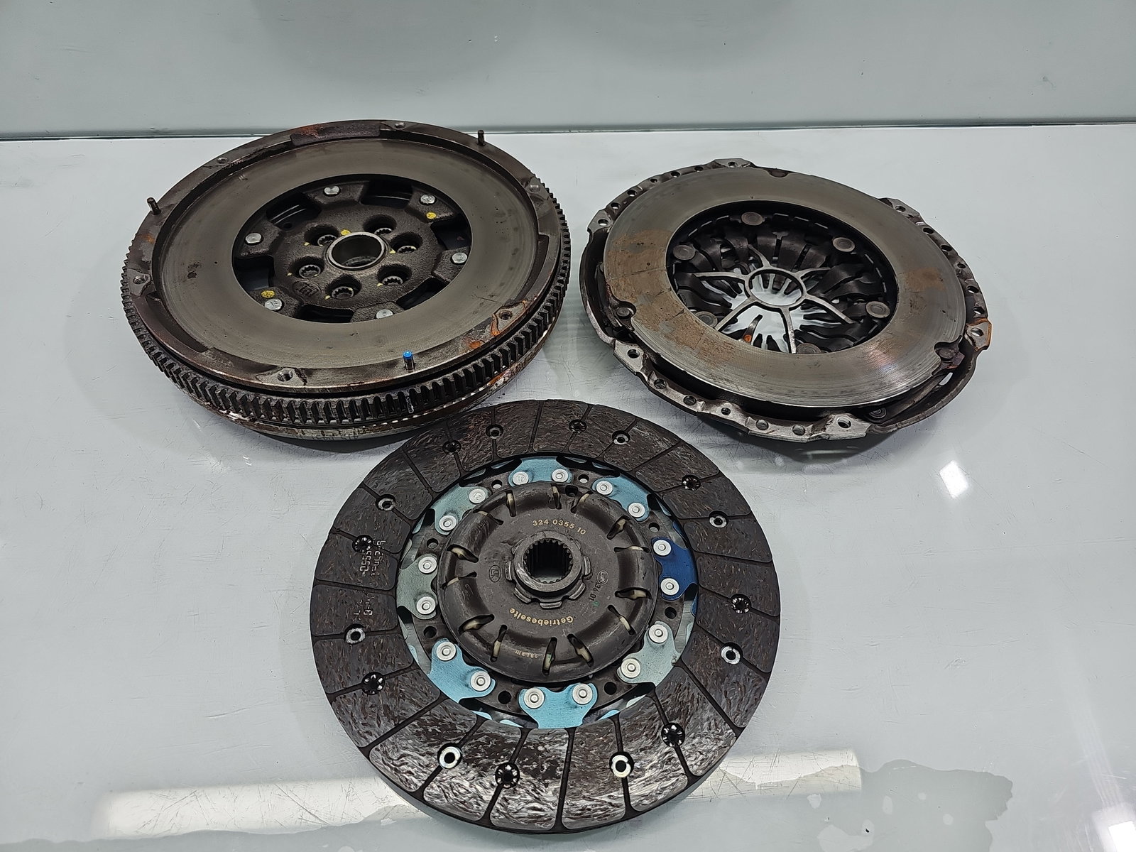 Kit ambreiaj volanta masa dubla AUDI TT (8J3) [Fabr 2006-2013] 2.0 TDI CFGB OEM 125KW / 170CP