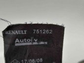 Centura dreapta spate 751262 Dacia Sandero [Fabr 2008-2012]