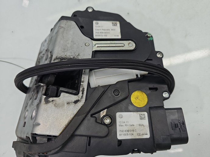Broasca usa dreapta spate Volkswagen Sharan (7N) [Fabr 2011-prezent] 7N0839003C