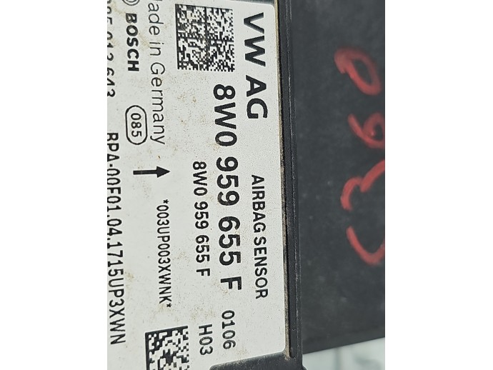 Calculator airbag AUDI A4 (8W2, B9) [Fabr 2015-2023] 8W0959655F 2.0 TDI DETA 140KW / 190CP