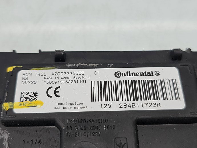 Modul confort Dacia Sandero II 284B11723R