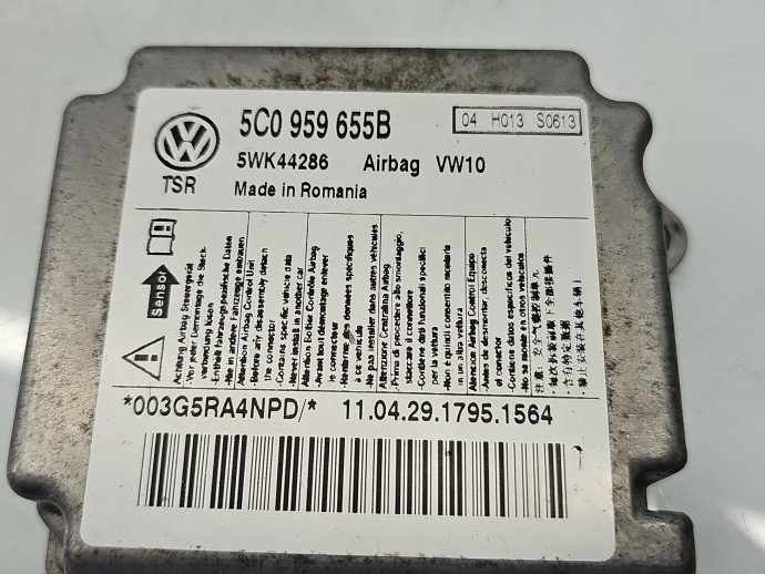 Calculator airbag VW Golf 5k1 5C0959655B 1.6 TDI CAYC 77KW / 105CP