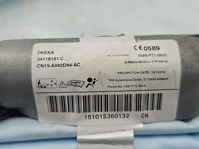 Airbag cortina stanga Ford Ecosport CN15-A042D94-AC