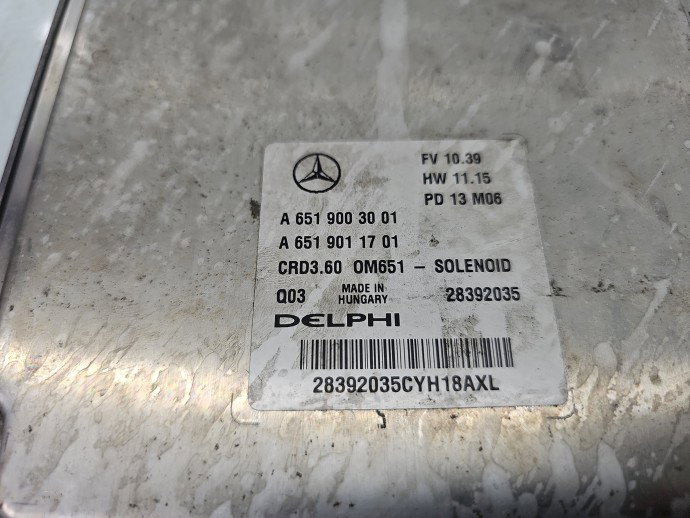 Calculator motor ECU Mercedes CLA 220 A6519003001 2.2 CDI 651930 125KW / 170CP