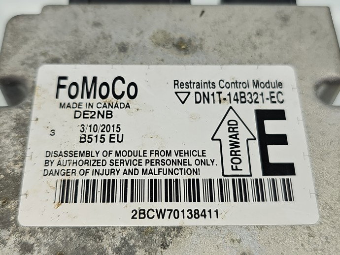 Calculator airbag Ford Ecosport DN1T-14B321-EC 1.0 Benz M1JC 92KW / 125CP