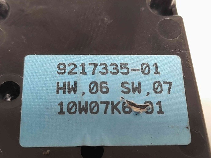 Butoane comanda geamuri sofer 9217335 Bmw 3 (E90) [Fabr 2005-2011] 2.0 N47 