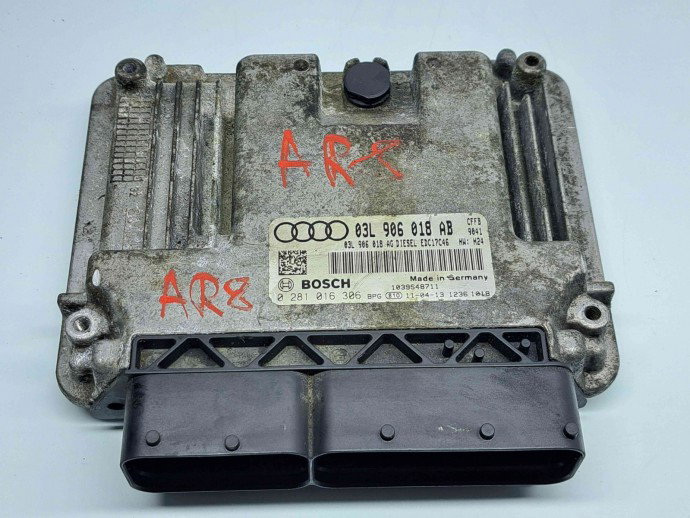 Calculator motor ECU Audi A3 Sportback (8PA) [Fabr 2004-2013] 03L906018AB | 0281016306 2.0 TDI CFFB 103KW / 140CP 2.0 TDI CFFB 103KW / 140CP