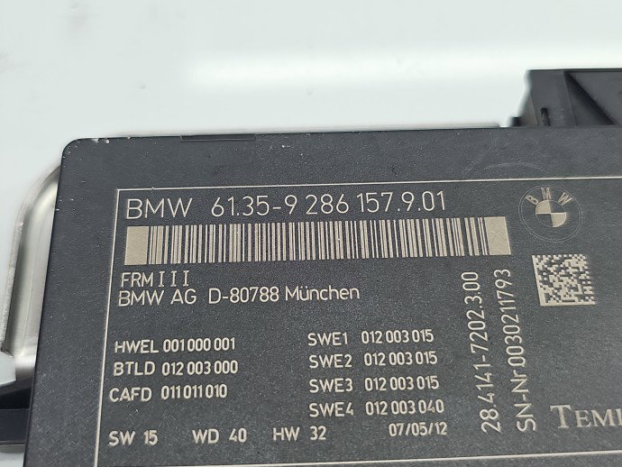 Modul confort Bmw X3 F25 92861579-01