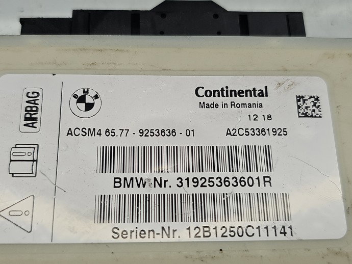 Modul confort Bmw X3 F25 9253636-01