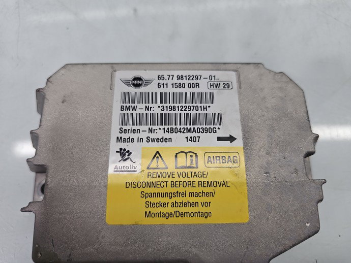 Calculator airbag MINI Countryman R60 9812297 1.6 N47C16U1 82KW / 111CP