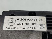 Panou comanda clima Mercedes C220 w204 A2049005805