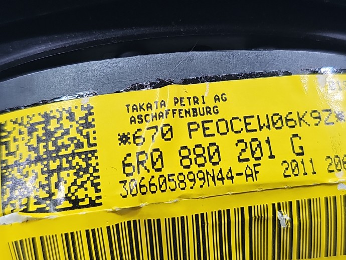 Airbag volan VW Polo 6R 6R0880201G