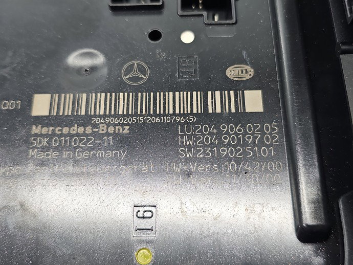 Panou sigurante Mercedes C220 w204 2049060205