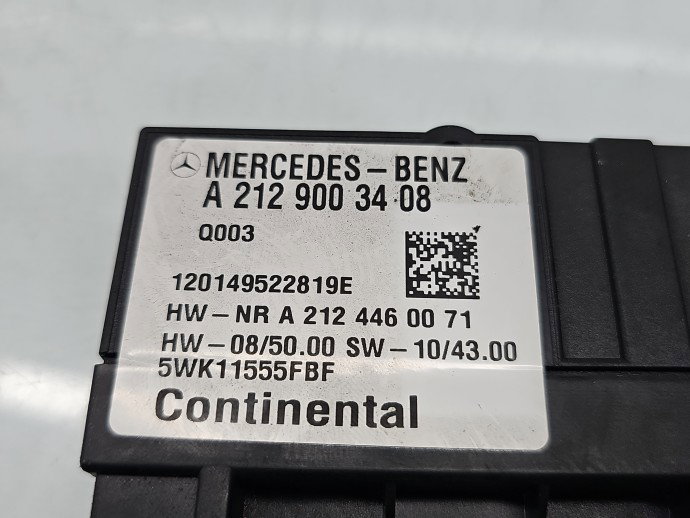 Modul confort Mercedes C220 w204 A2129003408